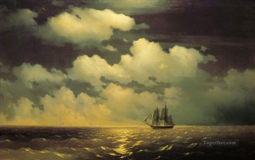 海戦 Painting - アイヴァゾフスキー ブリッグ水銀 勝利後の 1848 戦艦